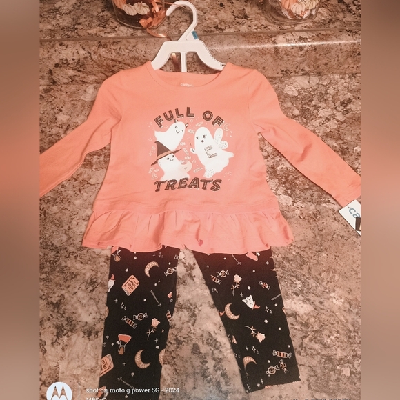 Carter's Other - Halloween Two-piece Outfit Size 2T New With Tags